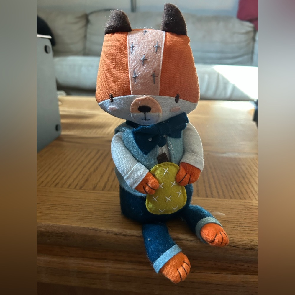 Fall Fox Plush Toy Set - Picture 4 of 4